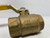 Milwaukee Valve 1-1/2" Ball Valve 600 WOG Threaded Ends