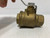 Jomar Valve T-100 1/2" Ball Valve Filter Ball Full Port Threaded