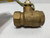 Milwaukee Valve 15-45 1" Ball Valve Brass FP NPT A100