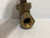 Milwaukee Valve 593A 3/4" Globe Valve Threaded Bronze 1000 psi