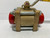 Milwaukee Valve 17826 BA350 1-1/2" Ball Valve 600 PSI Full Port