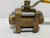 Milwaukee Valve 17826 BA350 1-1/4" Ball Valve 600 PSI Full Port