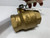 FNW FNWX410CJ 1-1/2" Brass Ball Valve 600 WOG Full Port