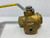Jomar Valve T-100 3/4" Ball Valve Full Port Threaded Brass