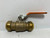 SharkBite 1" Ball Valve Push Fit Brass