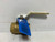 Nibco TFP600A-LF 1" Ball Valve Lead-Free Brass Threaded