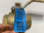 Nibco T-FP600A-LF 1-1/2" Ball Valve Threaded Lead-Free Brass