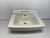 American Standard 0321026.020 Wall-Hung Sink w/Centerset 4"