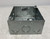 Orbit 4SDB-MKO 4" Square Box 1.5" Deep Welded Knockouts