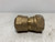 Ford 3/4" CTS x 3/4" CTS Brass Compression Coupling