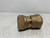 Ford 3/4" CTS x 3/4" CTS Brass Compression Coupling