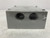 Superflex 2GB575 Sealproof 2 Gang Outlet Box 3/4" 5 Holes Gray
