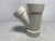 Charlotte Pipe 31-738 Wye Fitting 4" x 4" x 3" PVC DWV