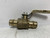 Uponor 112740 Ball Valve 3/4" Brass