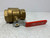 RWV 5044AB Ball Valve 1-1/2" Brass Full Port Lead-Free
