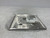 Hubbell SS703 Wall Plate Stainless Steel 2-Gang 302/304 Type (lot of 2)