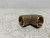 Unbranded 3/4" x 3/4" Tee Fitting Brass (lot of 6)