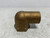 Unbranded 3/4" Elbow Fitting Brass (lot of 8)