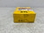Dymo 1868768 Label Tape 1" x 23' Black on Orange Vinyl