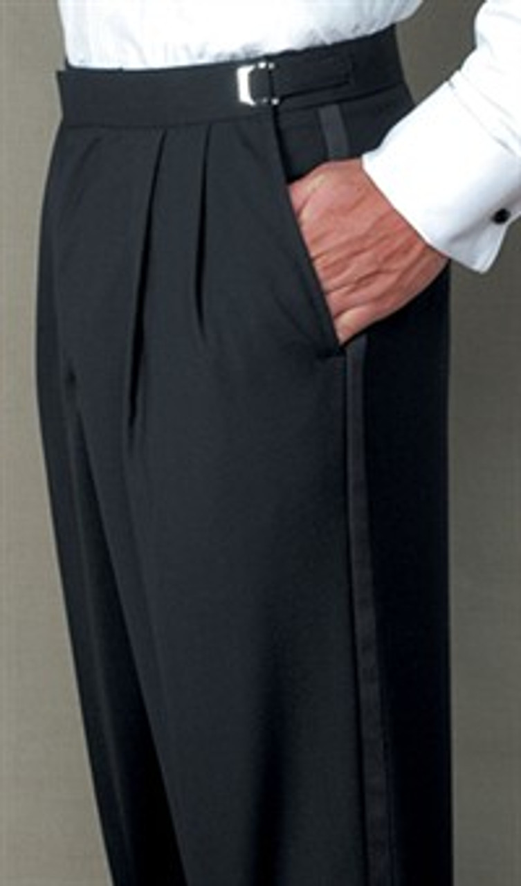 Ivory Tuxedo Pants for $45