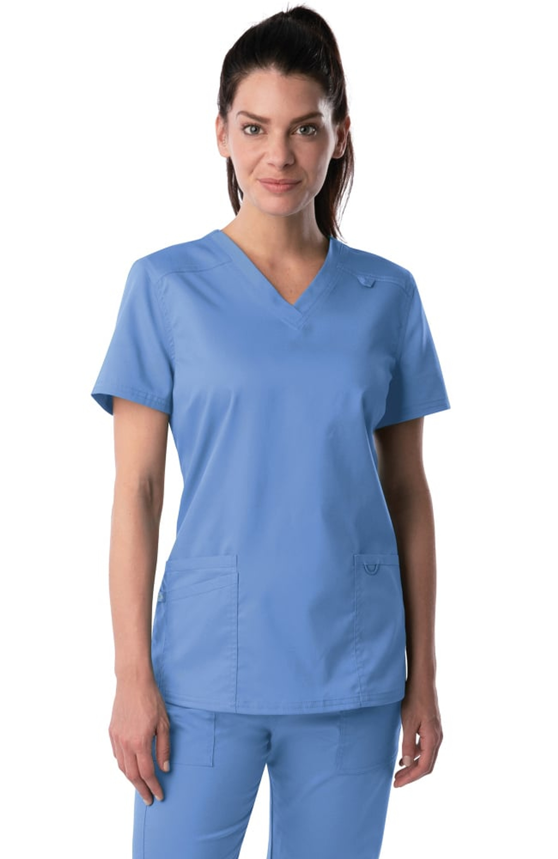 Landau ProFlex Women's V-Neck Solid Scrub Top 4160 - Netuniform