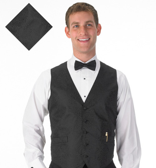 Henry Segal Men's Full Back Diamond Leaf Vest (More Colors) - Netuniform