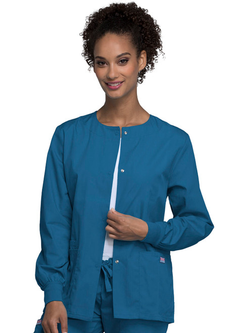 Cherokee Infinity Women's Zip Front Warm-up Jacket 2391A