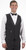 Henry Segal Men's Satin Shawl Lapel Vest