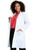 37" Cherokee Women's Back Princess Seam Lab Coat CK421