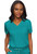 Med Couture Touch Women's Chest Pocket Tuck In Top MC7448