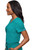 Med Couture Touch Women's Chest Pocket Tuck In Top MC7448