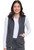 HeartSoul Women Scrub Zip Front Vest HS500