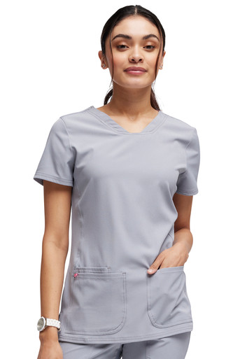 HeartSoul Women Scrub Shaped V-Neck Top 20710 - Netuniform