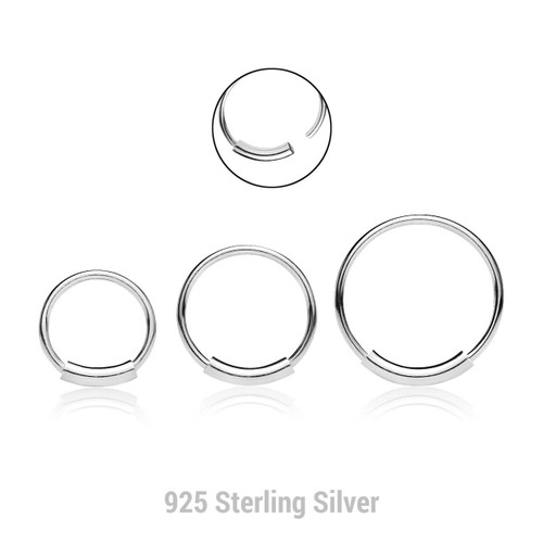Tiny Real Solid Sterling Silver Oxidized Nose Stud Twist nose ring L B –  Karizma Jewels