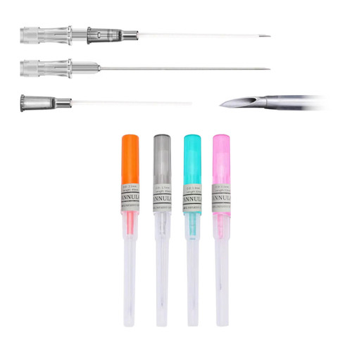 NCABG Pack of 10 pcs. of single use 316L steel catheter needles individually packed and EO gas sterilized NCABG Pack of 10 pcs. of single use 316L steel catheter needles individually packed and EO gas sterilized