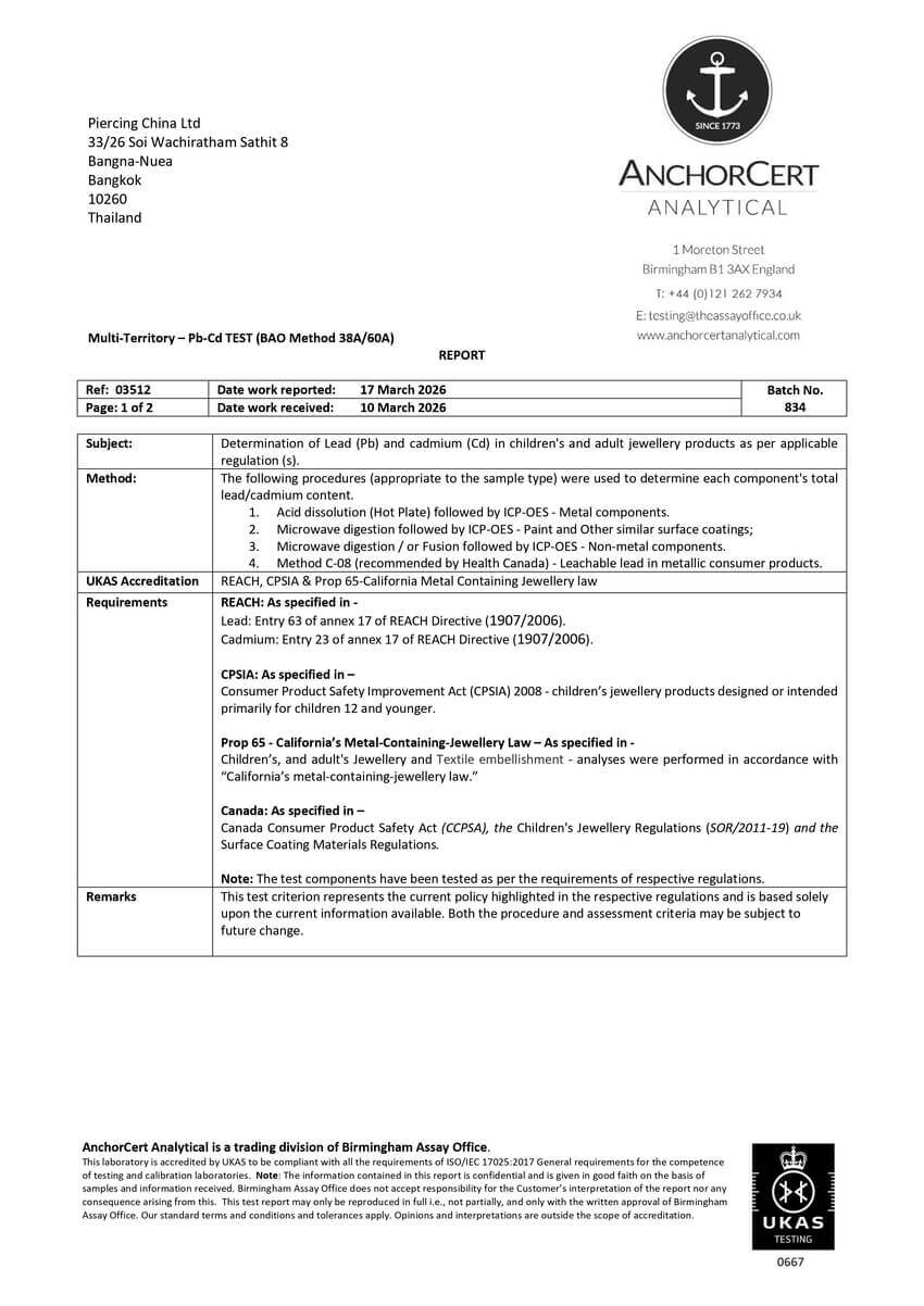 Piercing-China-Test_for_Lead__Cadmium_Compliance-Test-by-Birmingham Assay Office-Page-1