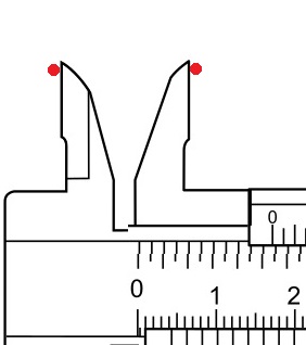 Measuring the length of body jewelry