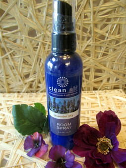 Blue spray bottle