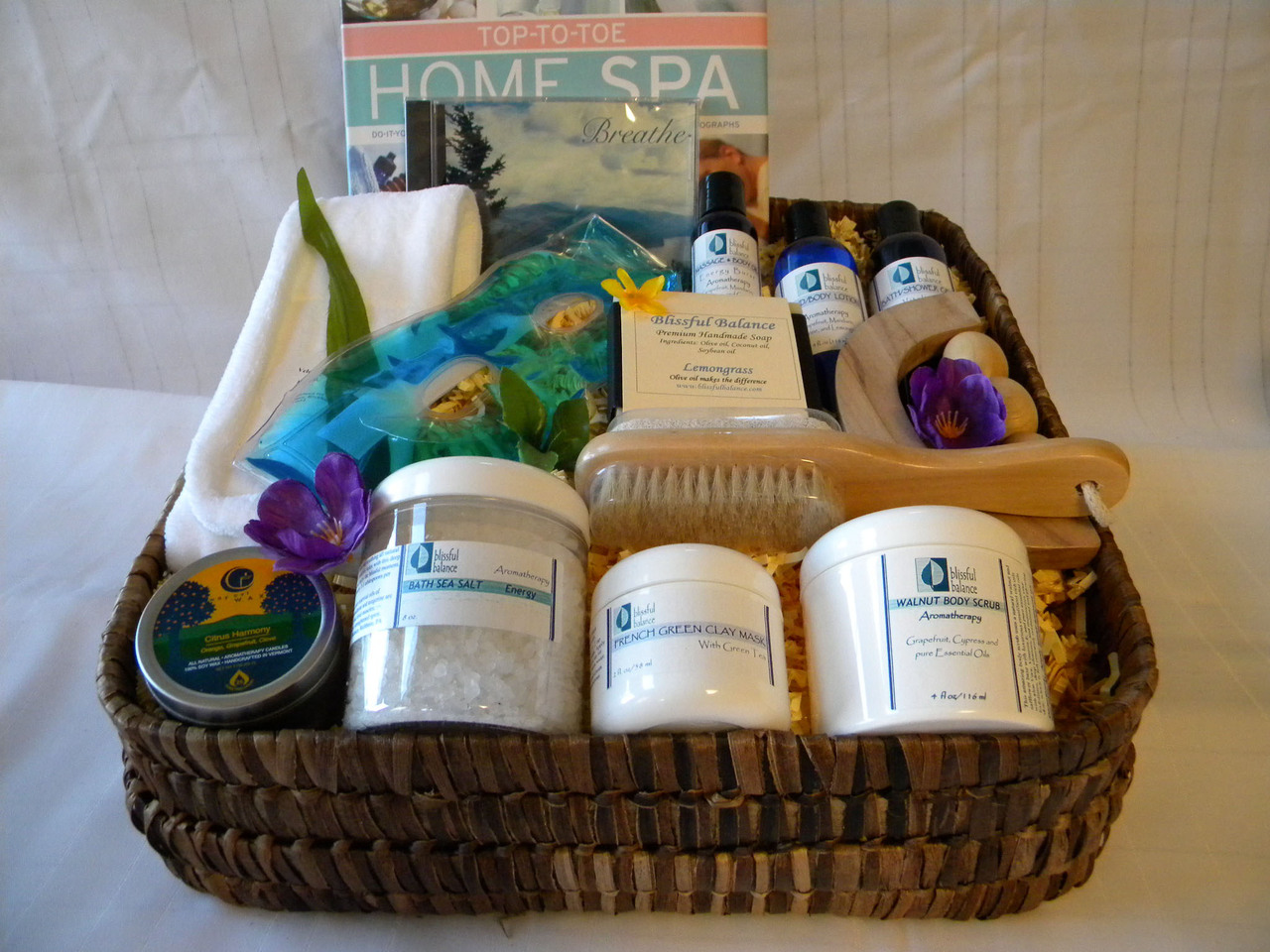 Relax & Renew Spa Gift Basket