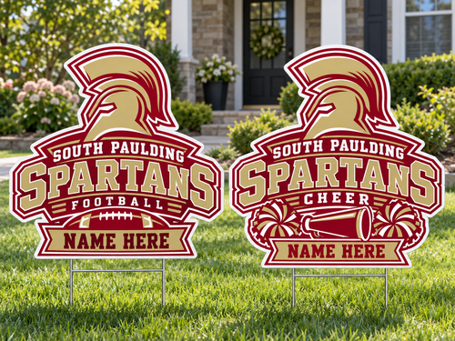 South Paulding Cheer and Football Fundraiser Yard Sign