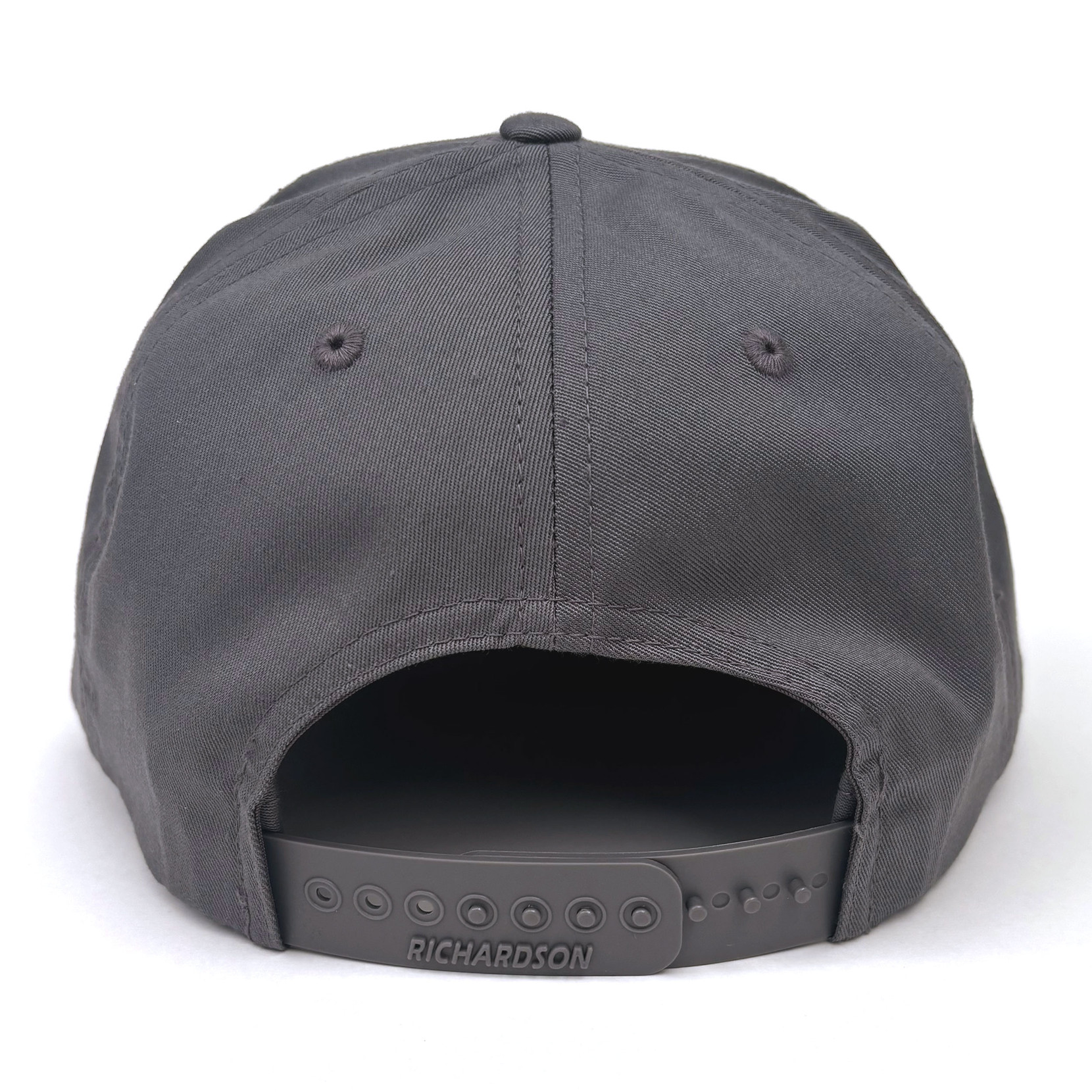Embroidered Script Hat – Gray