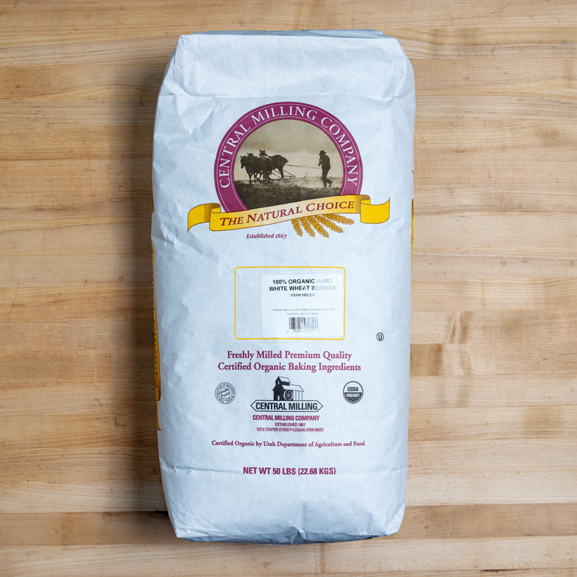 Organic Hard White Spring Wheat Berries
