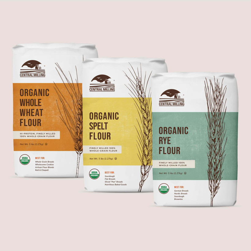 Organic Whole-Grain Flour Sample Pack