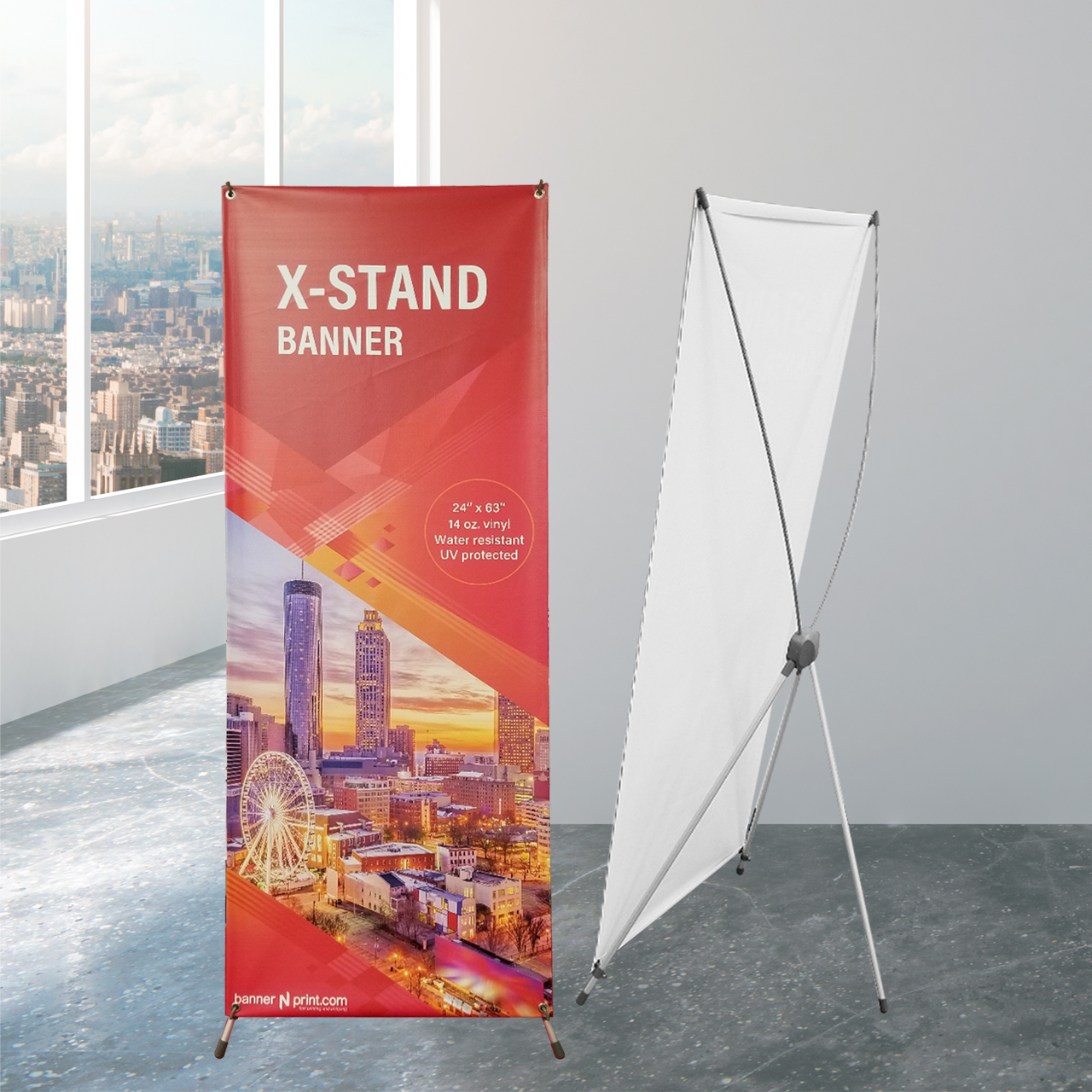 X Banner Stands, X Frame Banner Printing