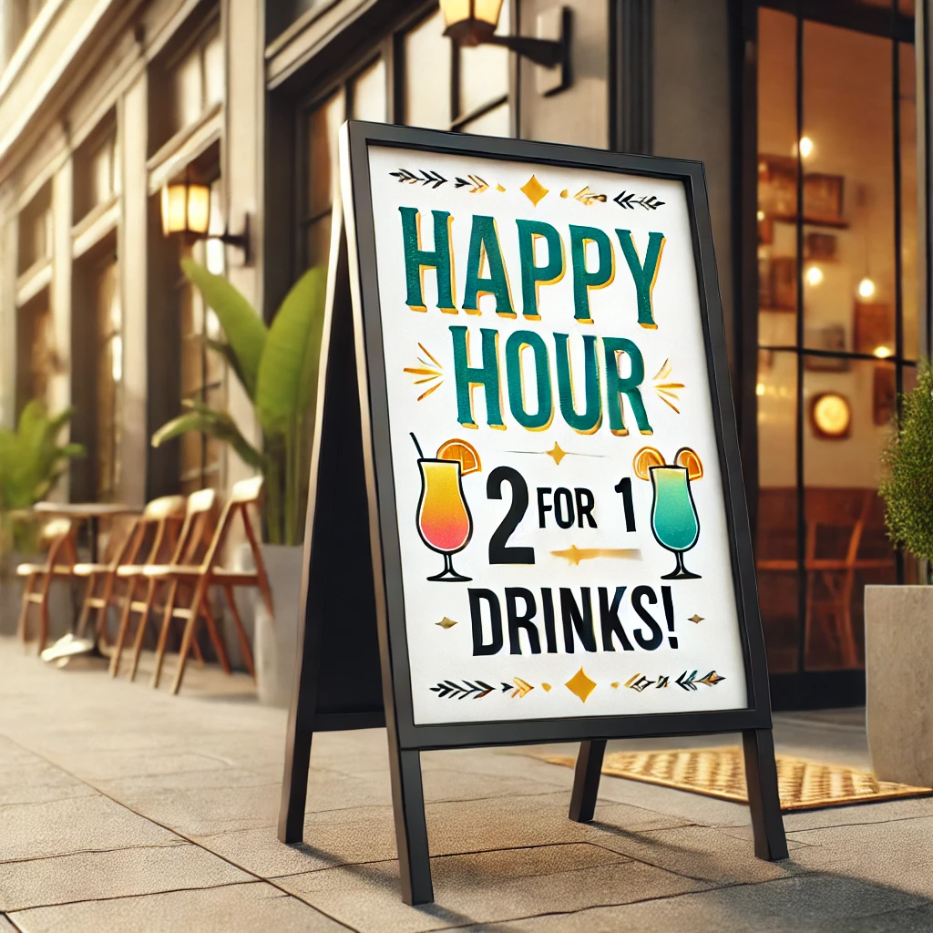 The Impact of A-Frame Signs on Sidewalk Sales and Promotions ...