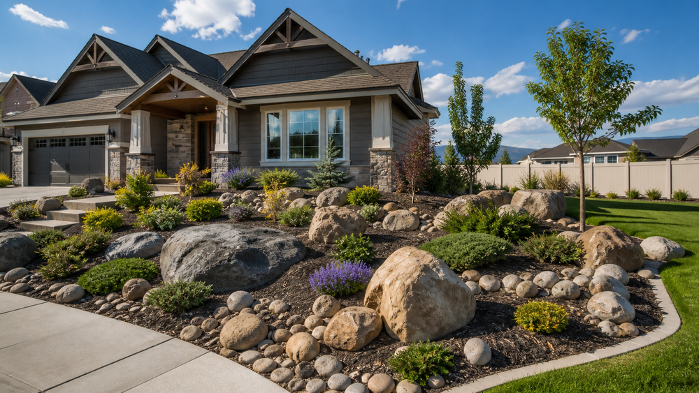 Choosing the Right Boulders for Your Landscape-Types, Sizes, and Aesthetics