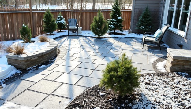 Durable Pavers for Stylish Winter Outdoor Projects 