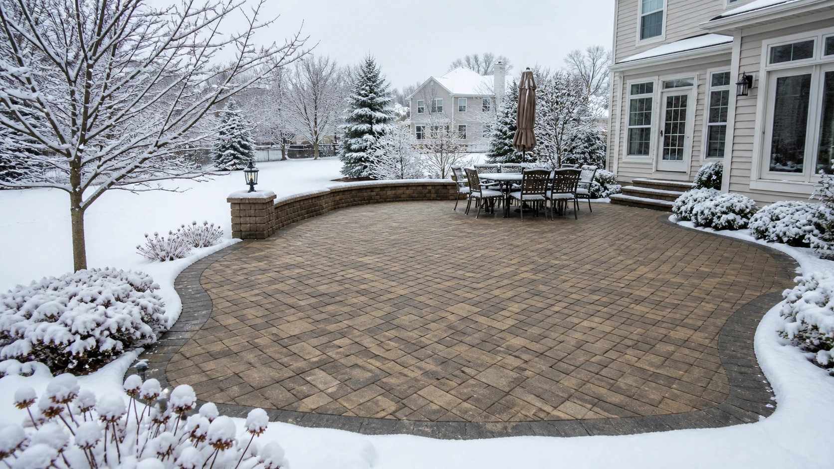 Durable Pavers for Stylish Winter Outdoor Projects 