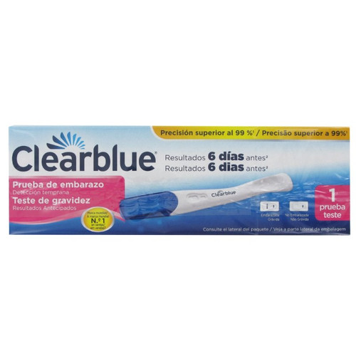Clearblue early test embarazo deteCCión temprana