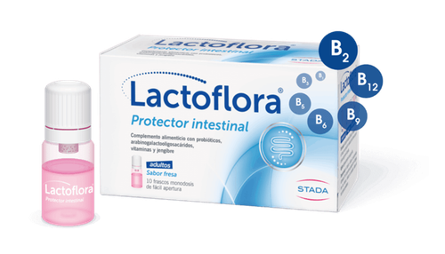 LACTOFLORA PROTECTOR INTESTINAL ADULTO  10 VIALES